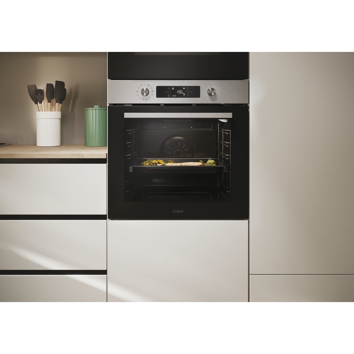 Horno multifunción Candy con Pirolisis+Hidrolisis - CA6 NP5B3YTX Inox-4