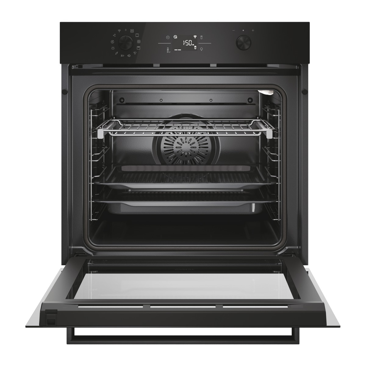 Horno multifunción Candy Pirolítico, Air Fry - CA6 NP5B3YTB Negro-2
