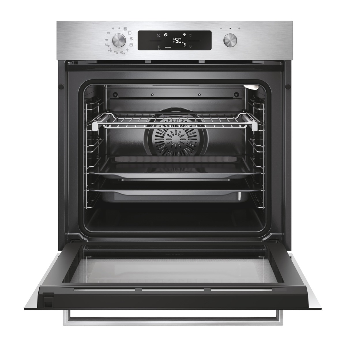 Horno multifunción Candy Hidrolítico, Easy Steam- WIFI - CA6 NP5B3EHTX Negro-2