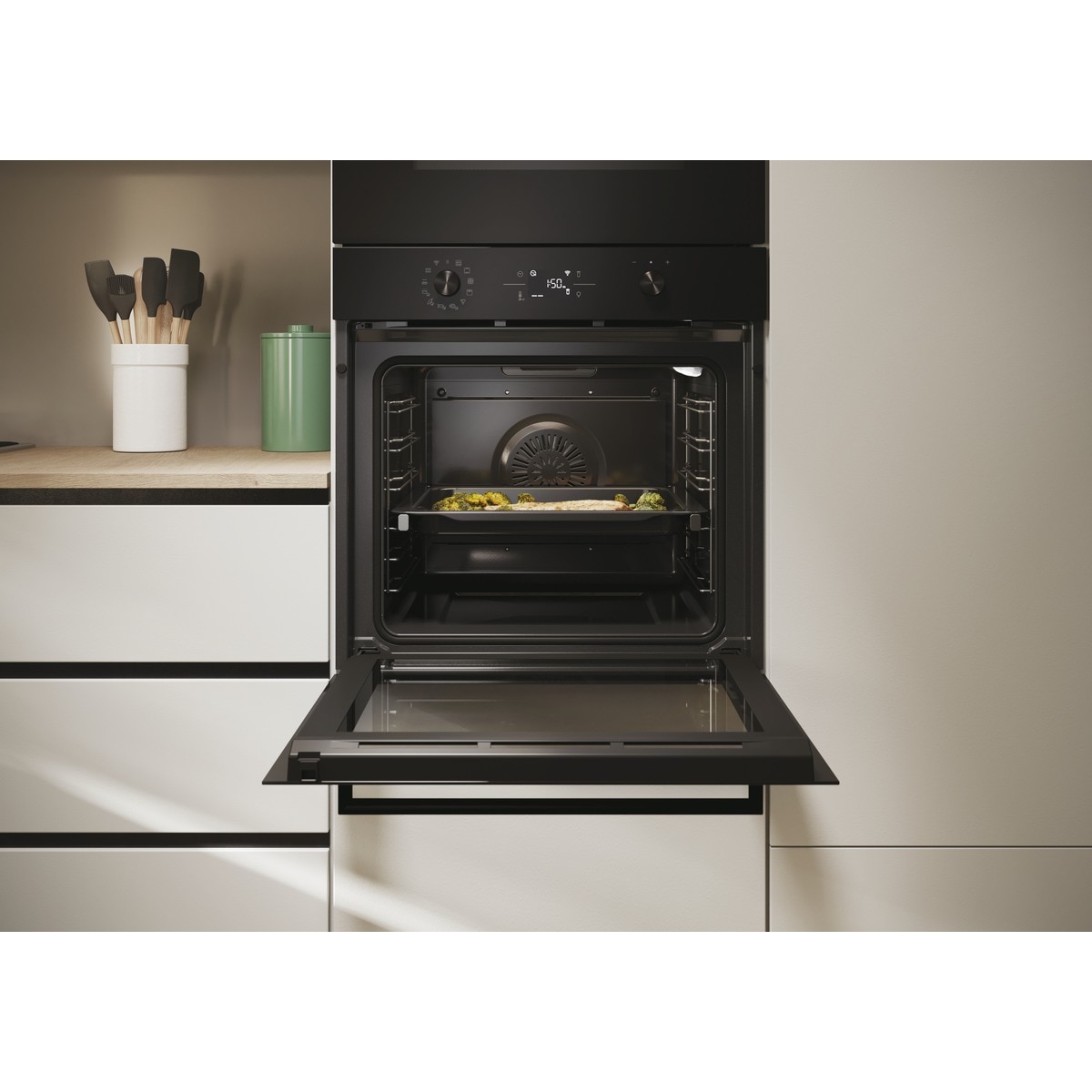 Horno multifunción Candy Hidrolítico, Easy Steam- WIFI - CA6 NP5B3EHTB Inox-8