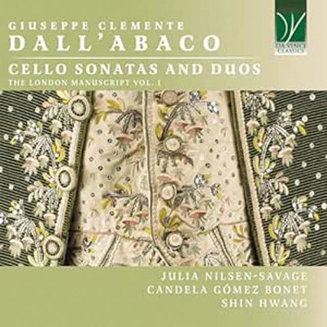 Giuseppe Clemente Dall'Abaco: Cello Sonatas And Duos, The London Manuscript Vol. 1 (CD) 1