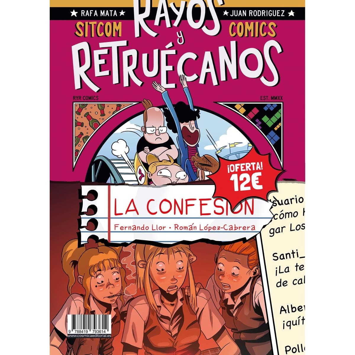 Pack Rayos y retruécanos y La confesión (Capa mole com abas) 1