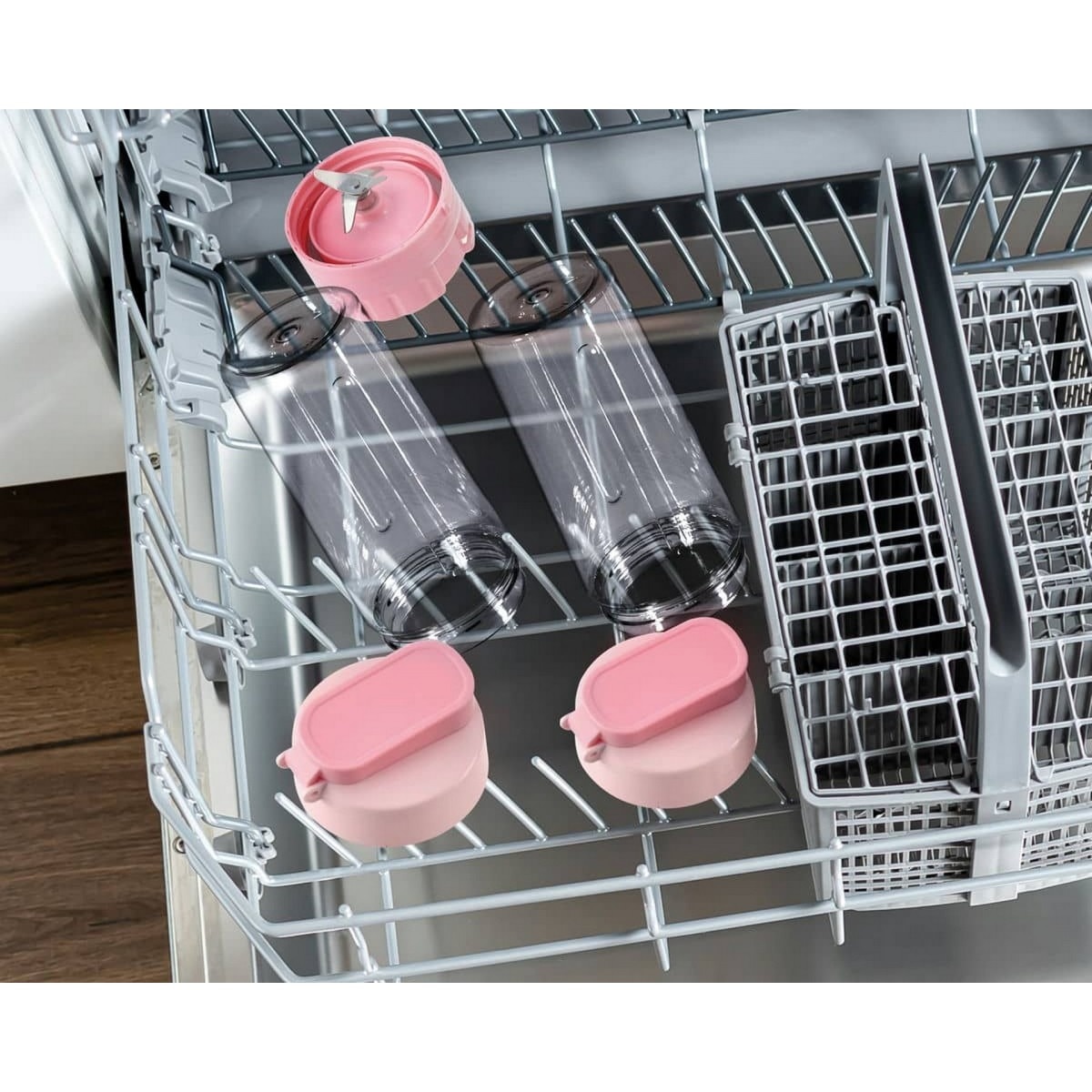 Liquidificador To-Go Flama 2223FL de 350 W e de 0,6 Litros - Cherry Pink Pink-7