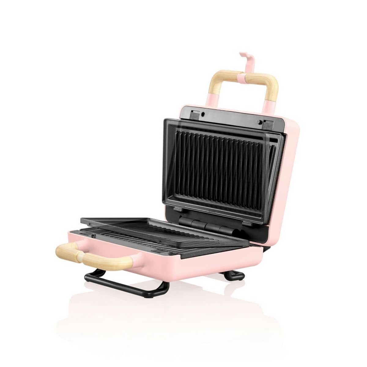 Sandwicheira Grill Flama 4963FL de 800 W - Cherry Pink Pink-5