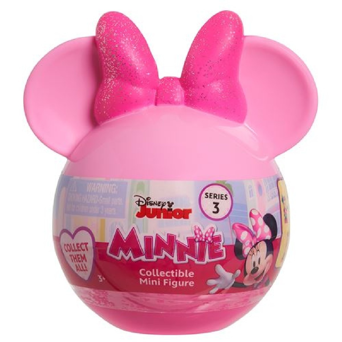 Imagem 0 de Mini Figuras Cápsulas Colecionáveis Disney Júnior Minnie Série 3 - Envio Aleatório