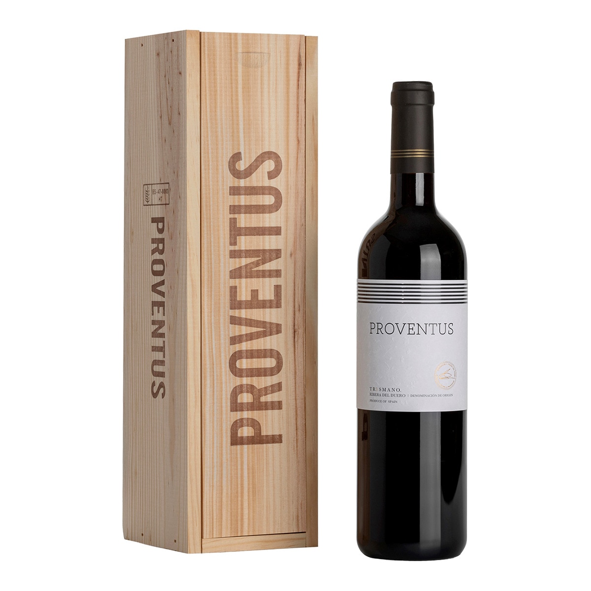 Vino tinto Proventus by Tr3smano tempranillo 2021 Ribera del Duero 1