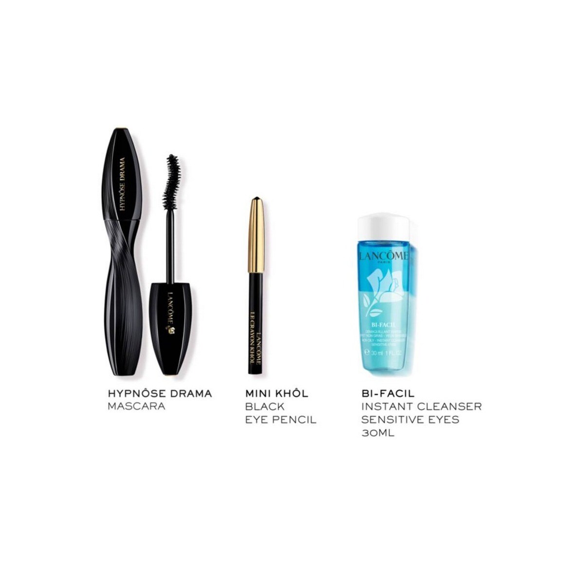 Coffret Hypnôse Máscara com Le Crayon Khol e Desmaquilhante Bi-Facil 01 Excessive Black-2