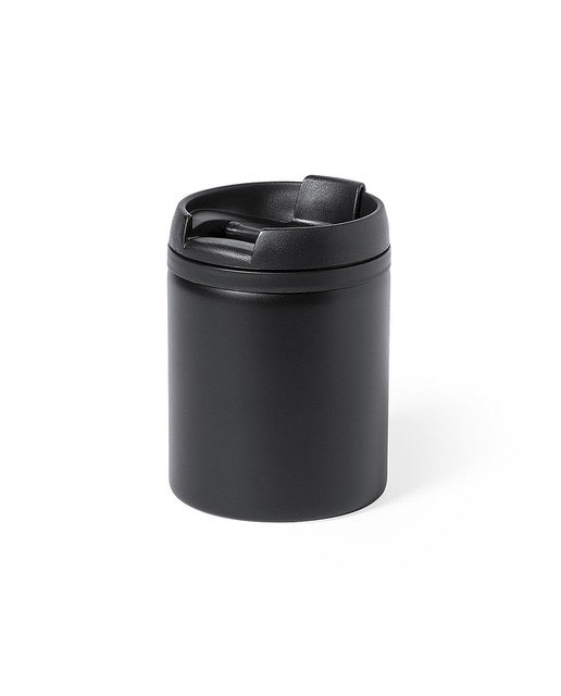 Imagen 0 de Vaso térmico de acero inox, de 160ml de capacidad. Incluye tapa con dosificador y está disponible en atractivo color metalizado.