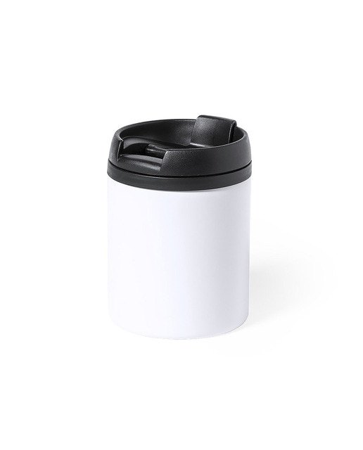 Imagen 0 de Vaso térmico de acero inox, de 160ml de capacidad. Incluye tapa con dosificador y está disponible en atractivo color metalizado.