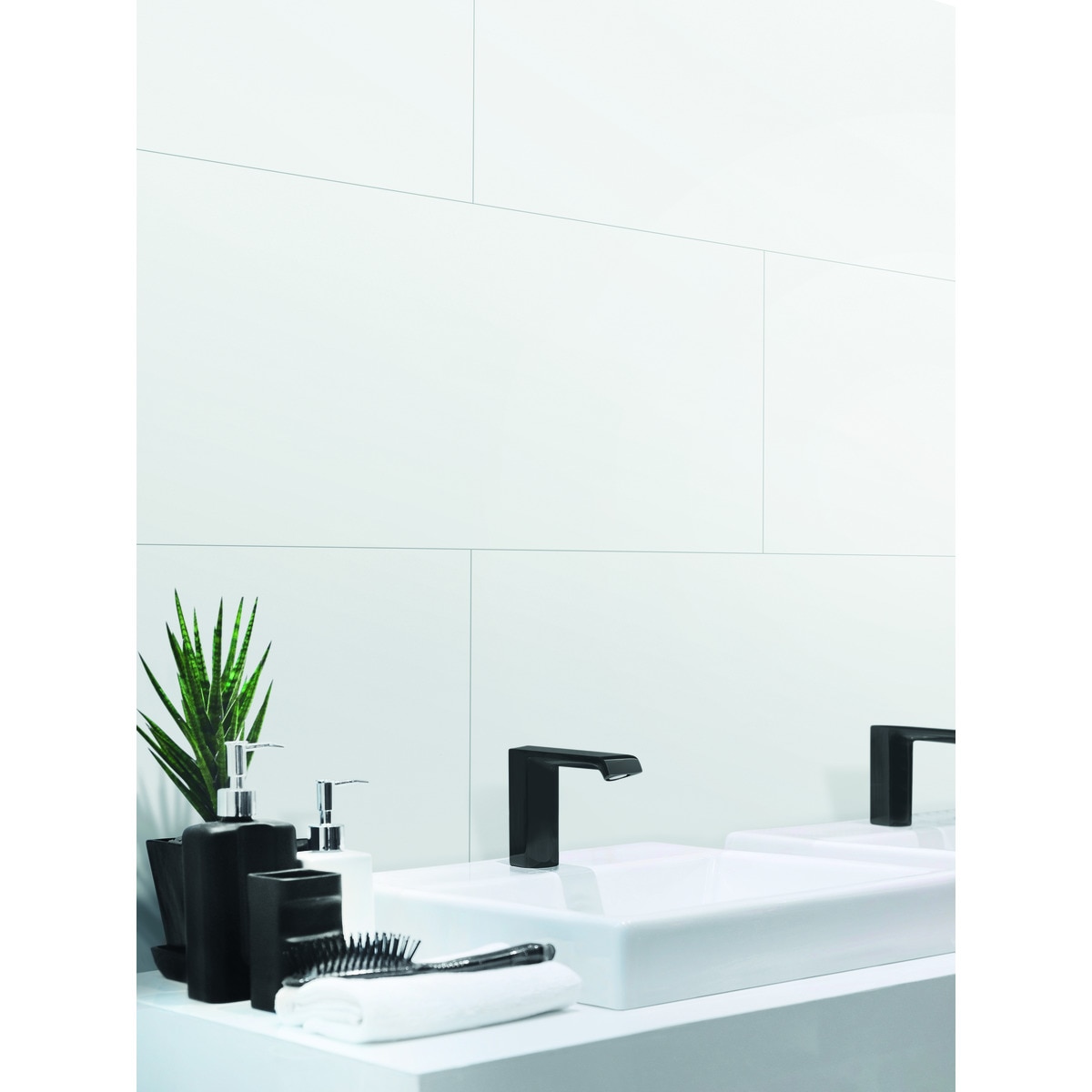 Revestimiento pared PVC Unicolor White 1,95 m² Blanco-2