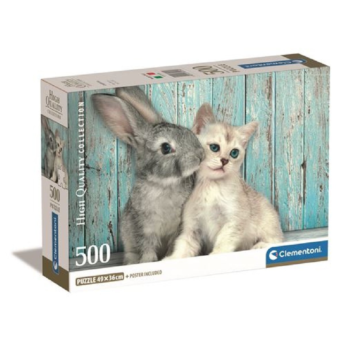 Imagem 0 de Puzzle High Quality Collection Compact: Cat & Bunny - 500 Peças