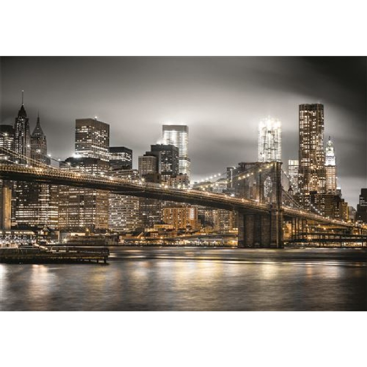 Puzzle High Quality Collection Compact: New York Skyline - 1000 Peças 2