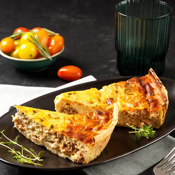 Quiche de Frango e Cogumelos Peso Aproximado por Dose 200 g