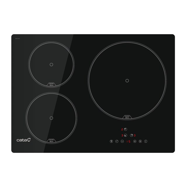Imagen 0 de Placa inducción Cata con 3 zonas de cocción - IB 5003 BK