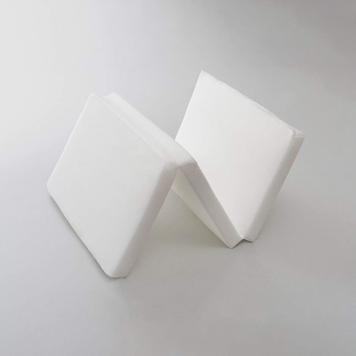 Colchón plegable de viaje con núcleo de HR Aquapur de Bbest Blanco-2