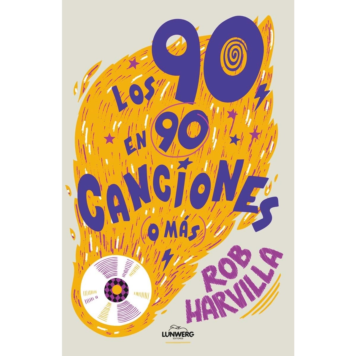 Los 90 en 90 canciones (o más) (Capa mole com abas) 1