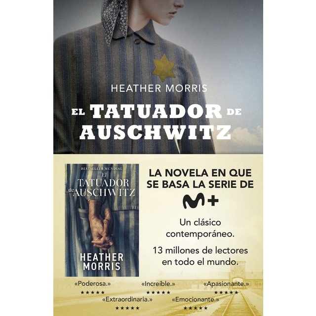 Imagen 0 de El tatuador de Auschwitz: La novela en que se basa la serie de Movistar+  (Tapa dura)