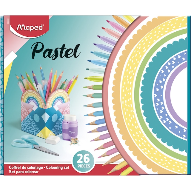 Imagem 0 de Conjunto Multiproduto Cores Pastel