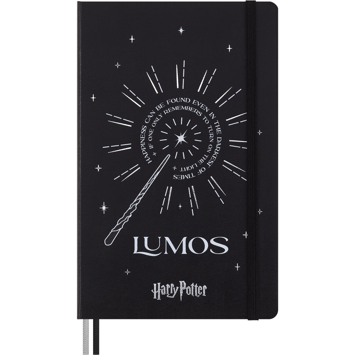 Imagem 0 de Caderno Pautado Moleskine A5 Harry Potter Lumos - Edição Limitada Brilha no Escuro