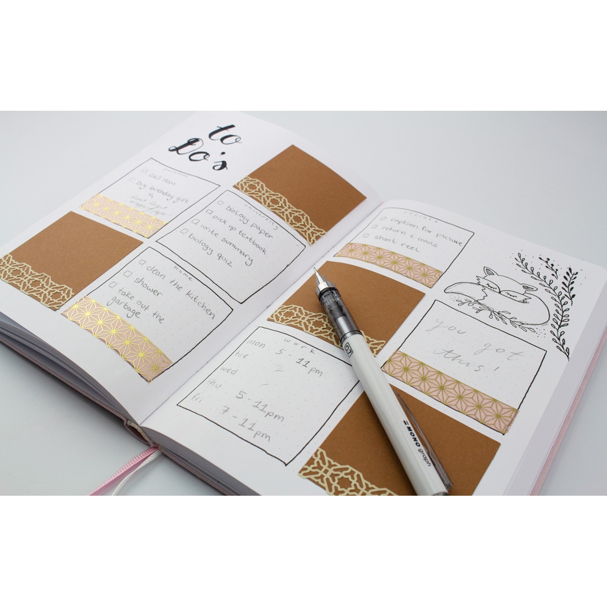 Portaminas profesional MONO Graph 0,7 mm. blanco Tombow Blanco-6