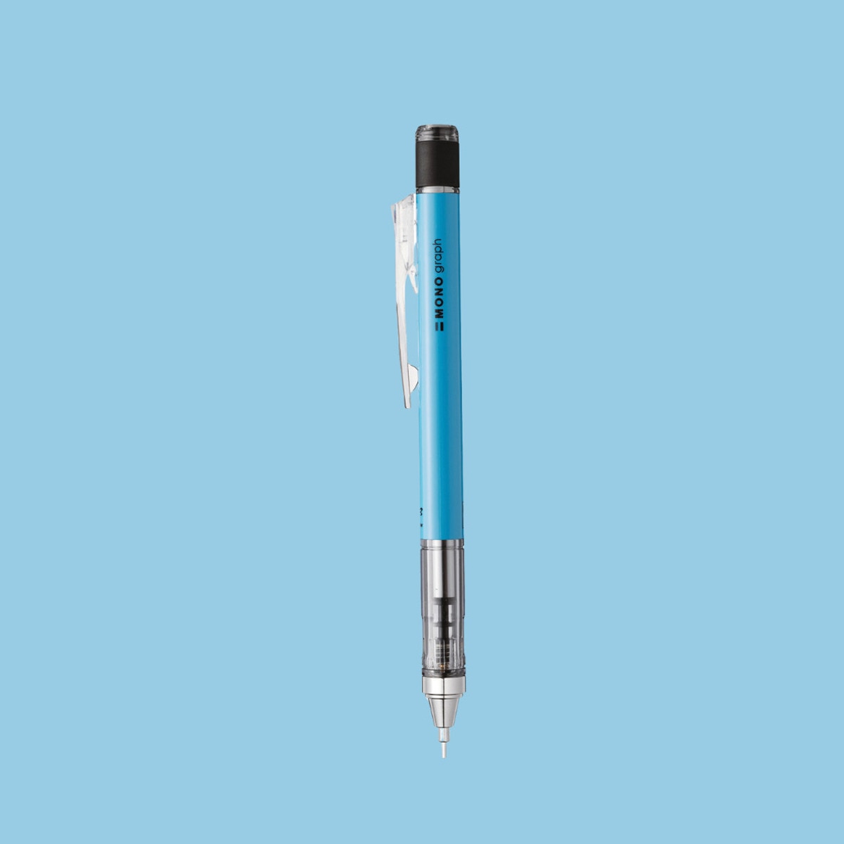 Lapiseira profissional MONO Graph 0,7 mm. azul neón Tombow Azul-3