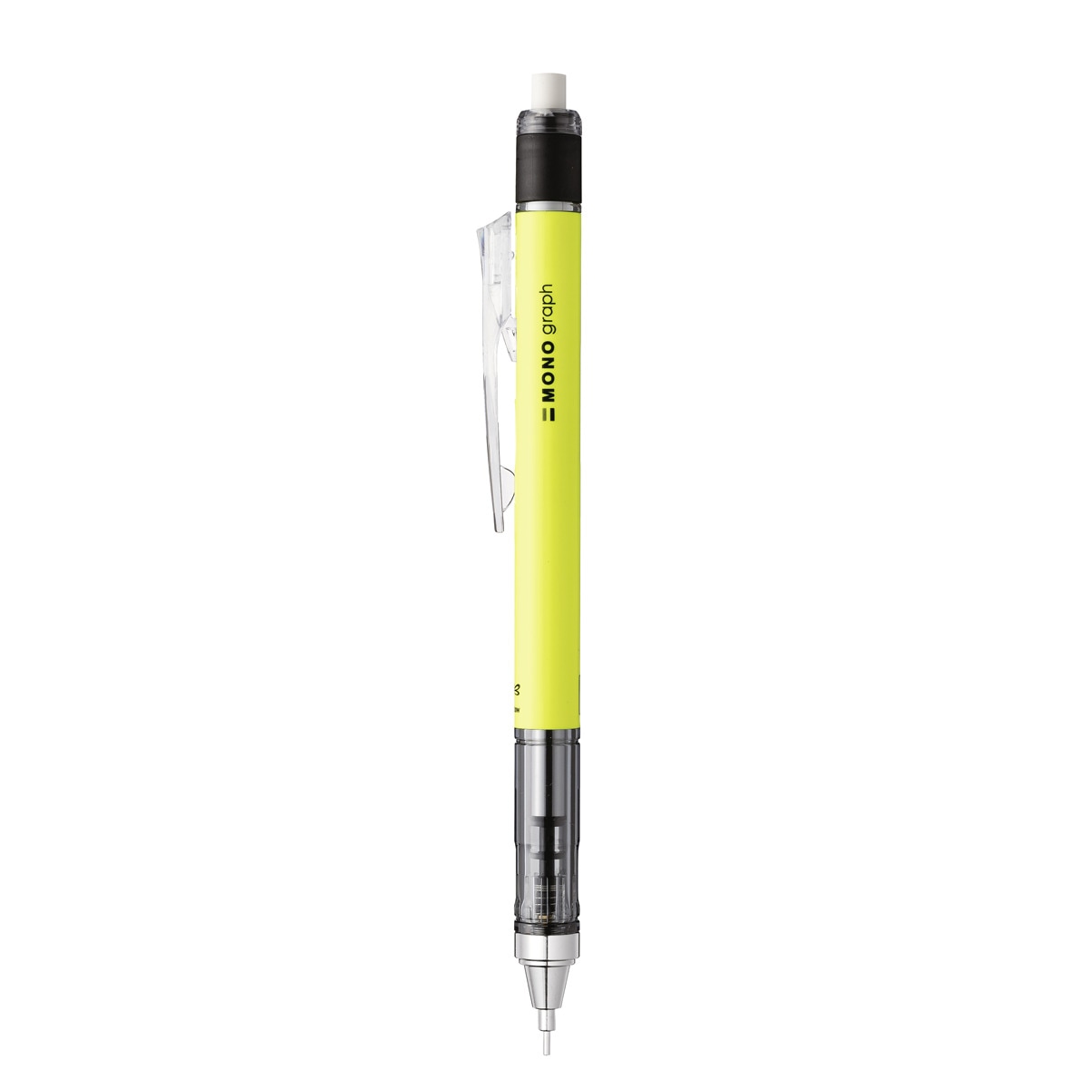 Portaminas profesional MONO Graph 0,7 mm. amarillo neón Tombow Amarillo-2