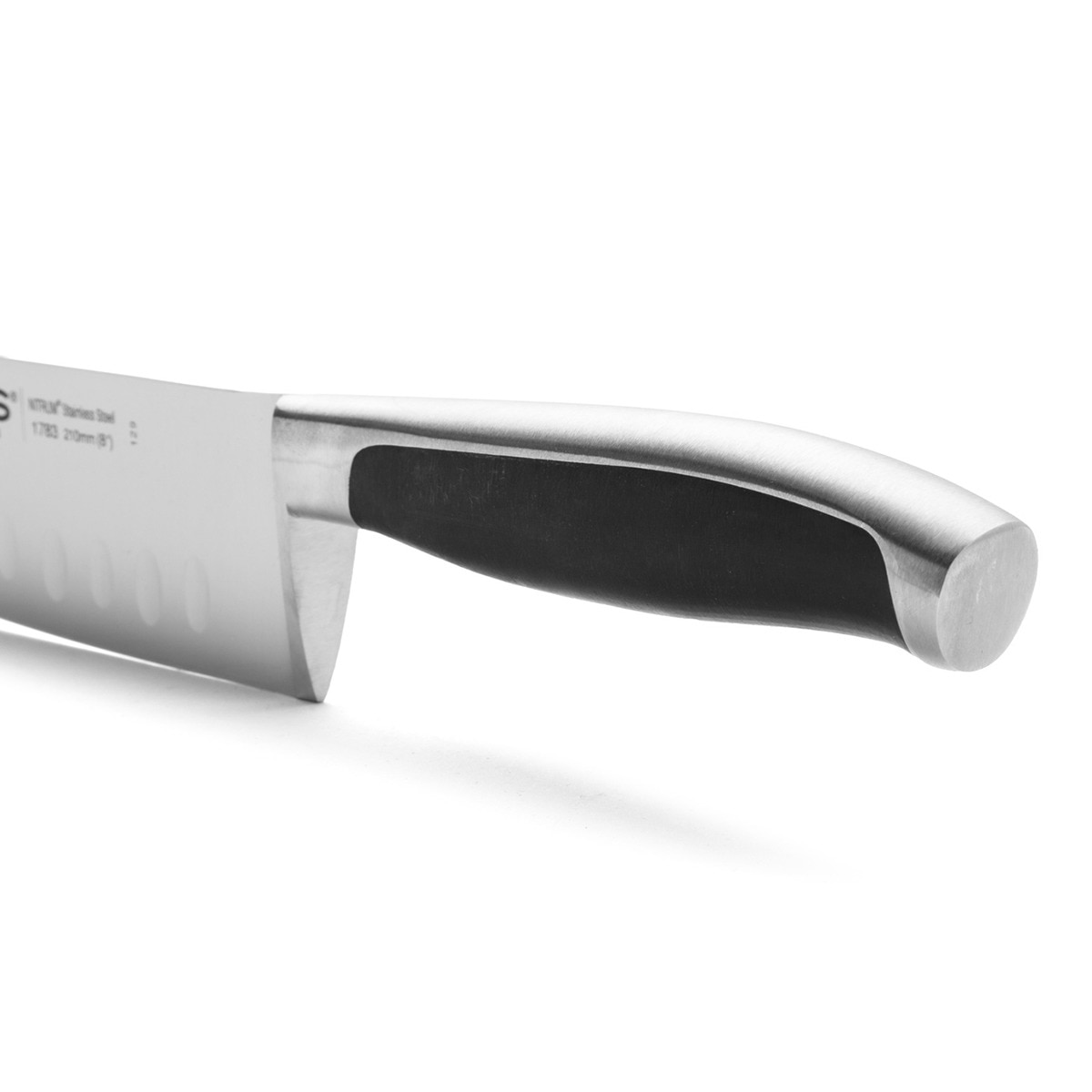 Cuchillo de cocina con alveolos Kyoto Arcos Negro-4