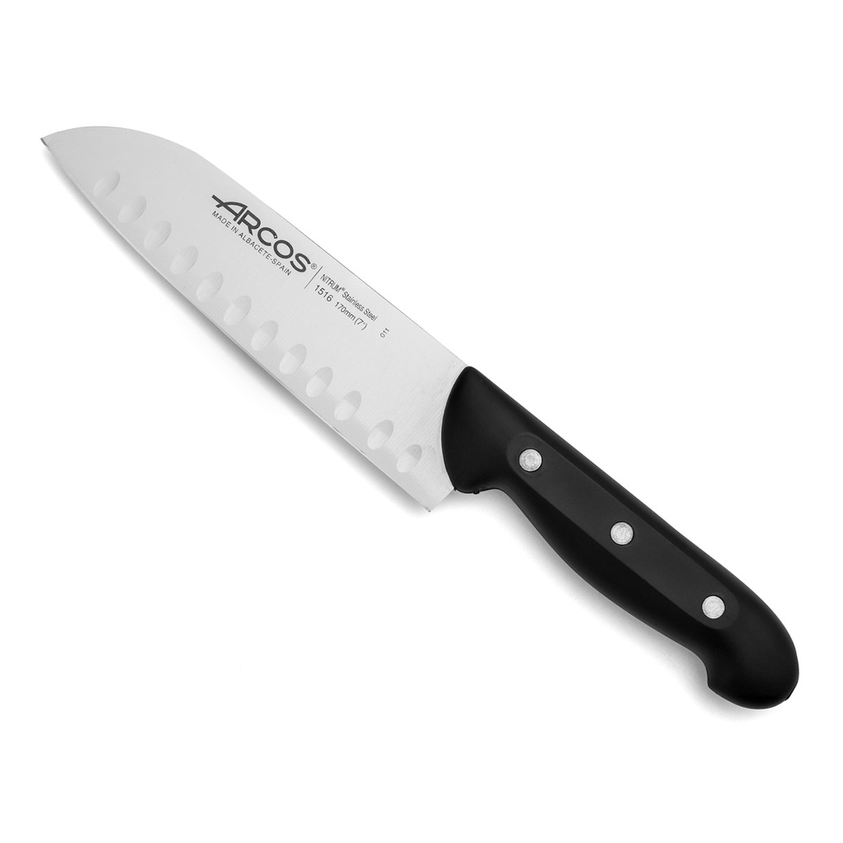 Faca Santoku Maître Arcos Preto-2