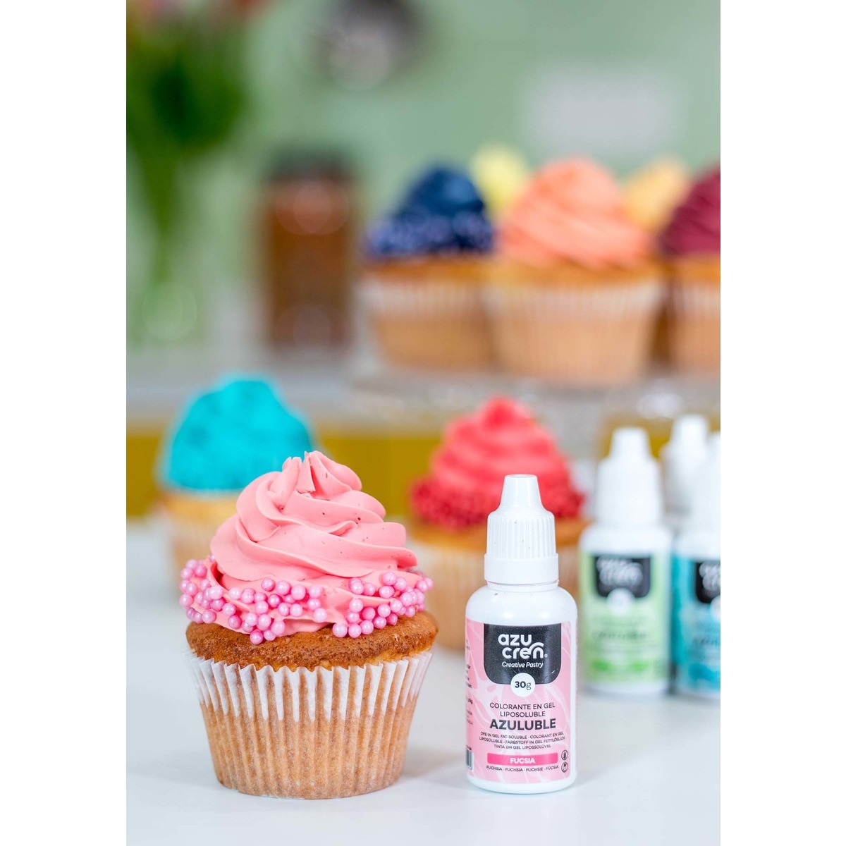 Corante Lipossolúvel Rosa - 30 ml Rosa-6