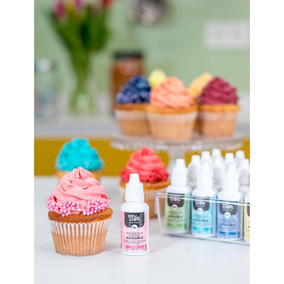 Corante Lipossolúvel Rosa - 30 ml Rosa-5