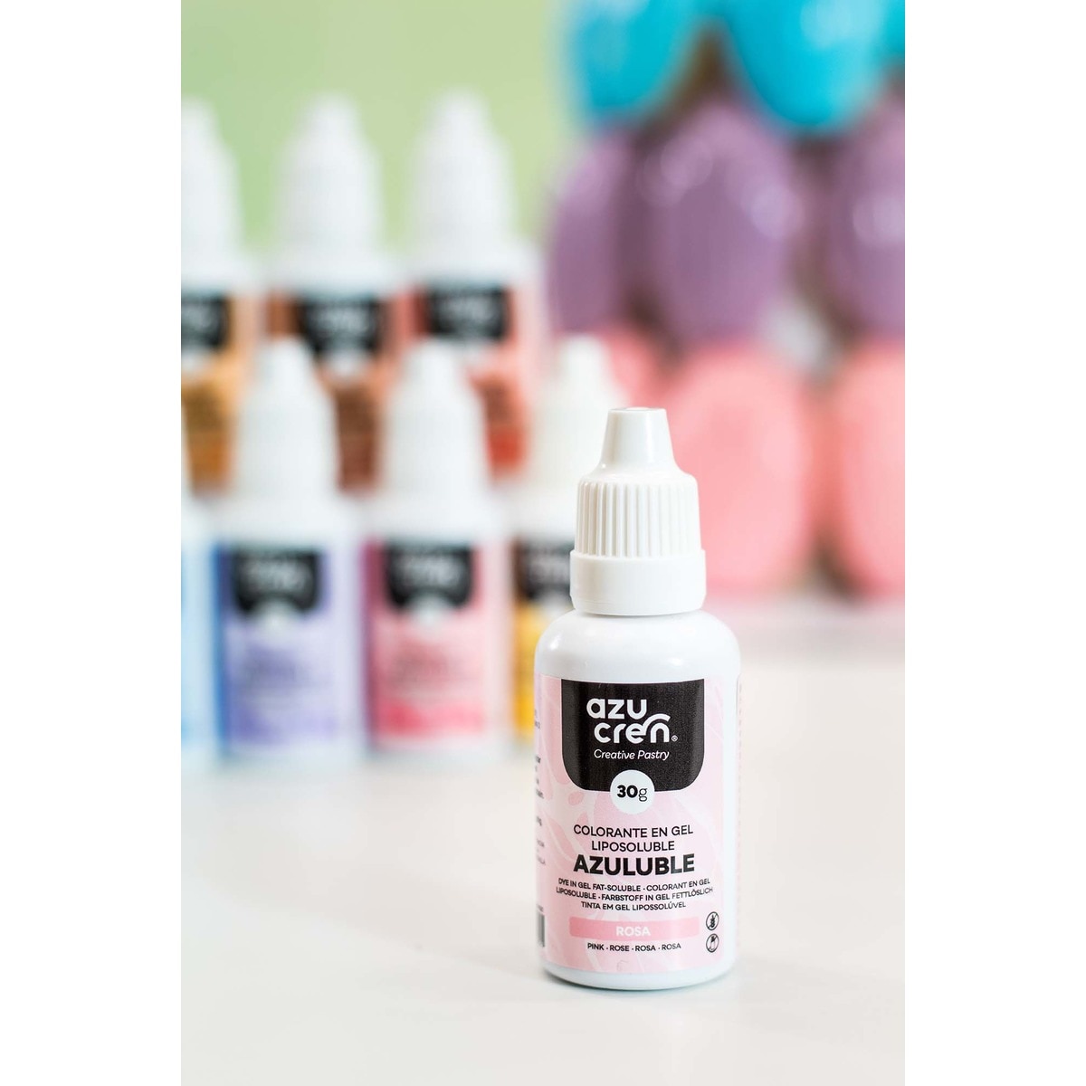 Corante Lipossolúvel Rosa - 30 ml Rosa-4