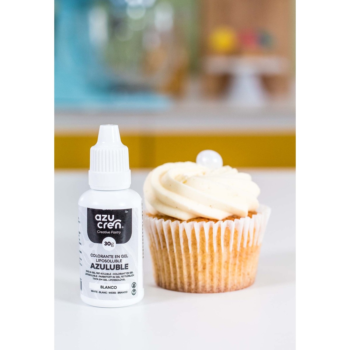 Corante Lipossolúvel Branco - 30 ml Branco-4