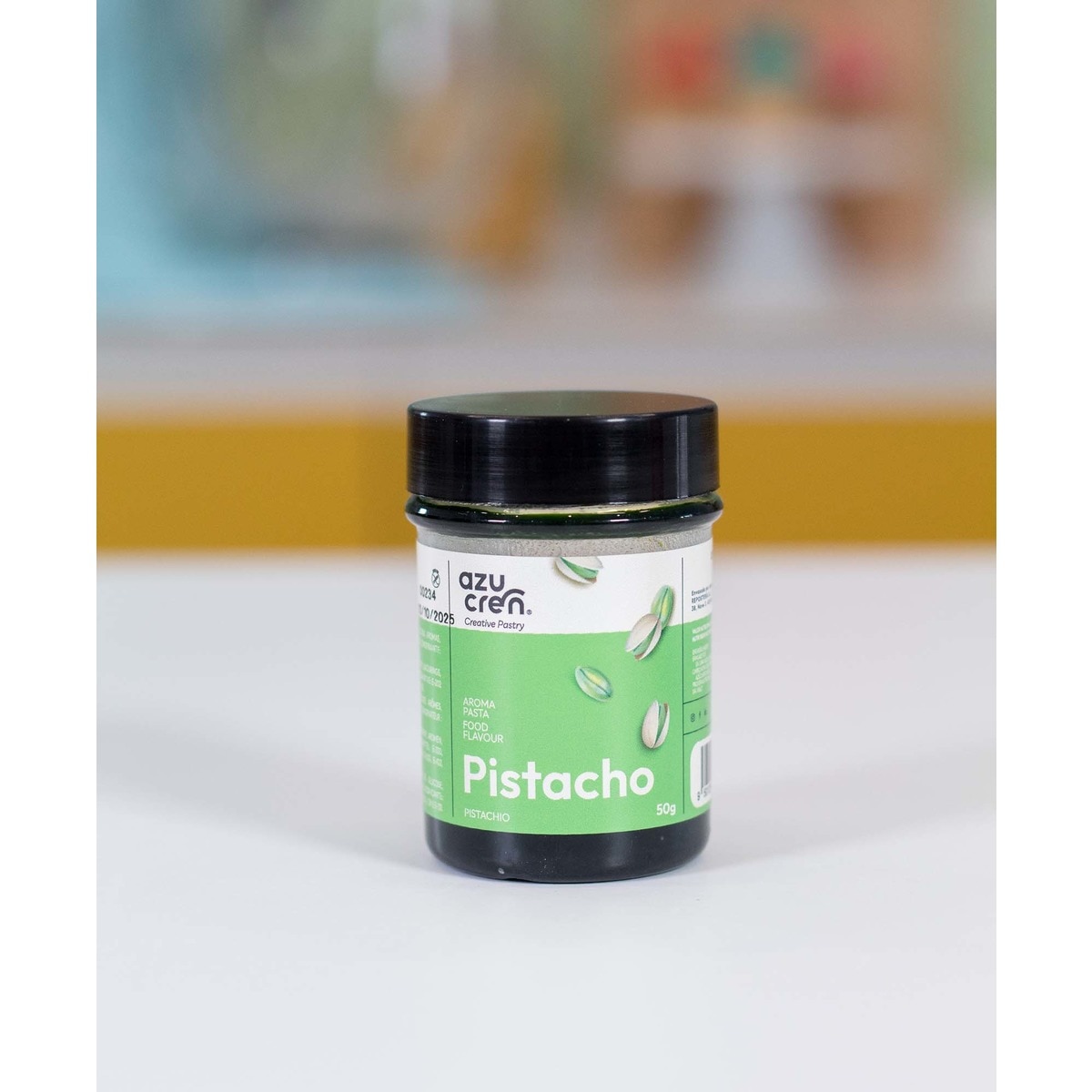 Pasta Aromatizada de Pistacho - 50 g Verde-3