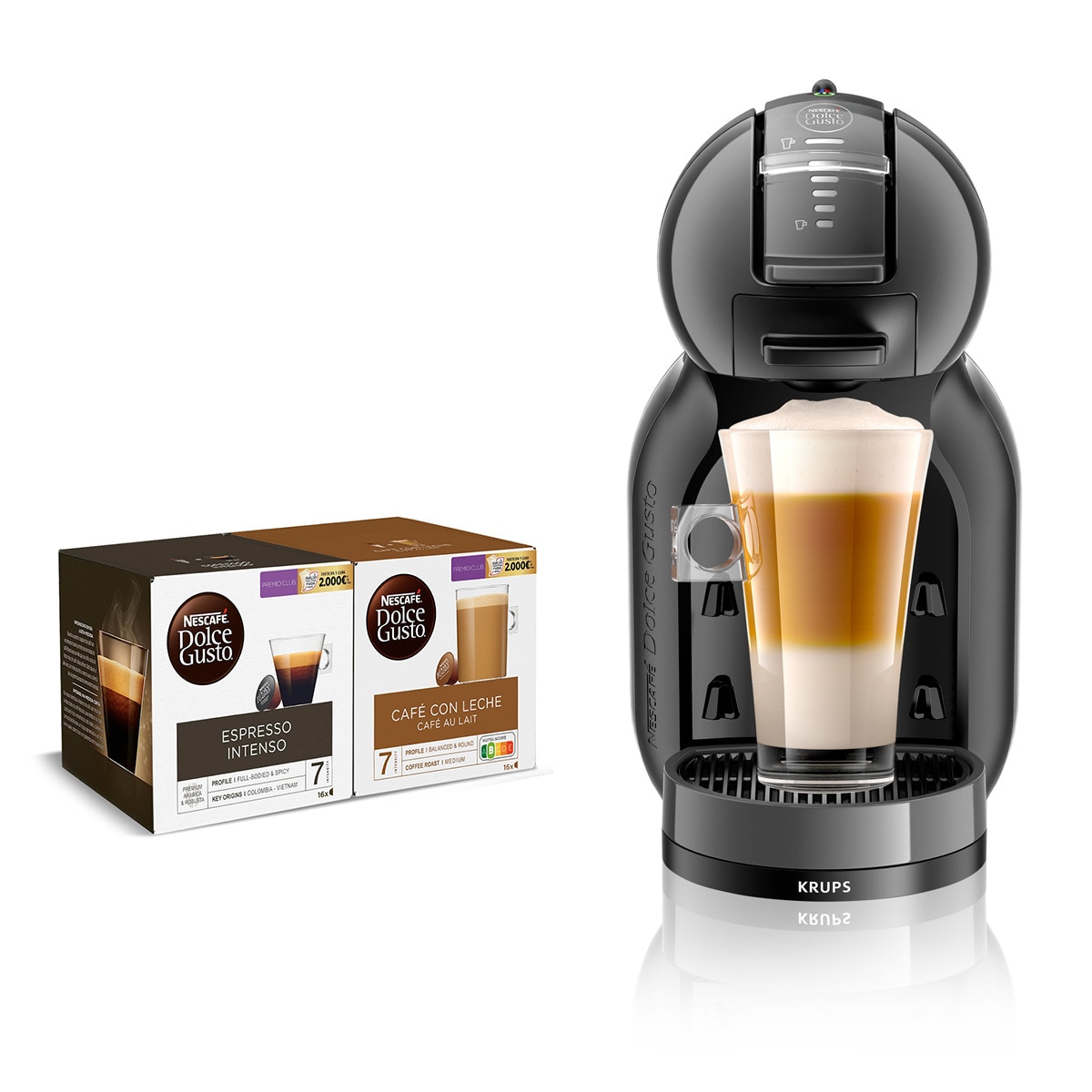 Imagen 0 de Cafetera espresso automática Krups Mini Me con función Play & Select para cápsulas Nescafé Dolce Gusto