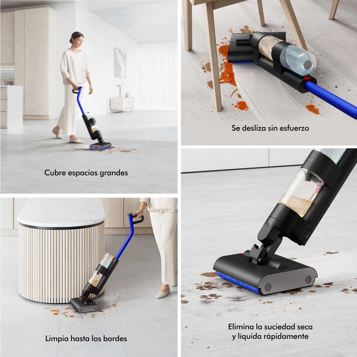 Mopa Eléctrica Dyson Wash G1 - Preto e Azul Azul-7