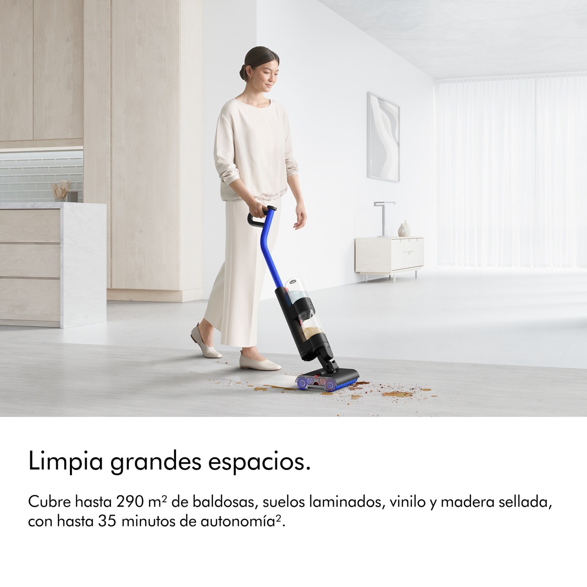 Mopa Eléctrica Dyson Wash G1 - Preto e Azul Azul-5