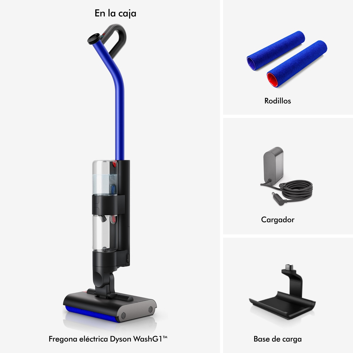 Mopa Eléctrica Dyson Wash G1 - Preto e Azul Azul-11