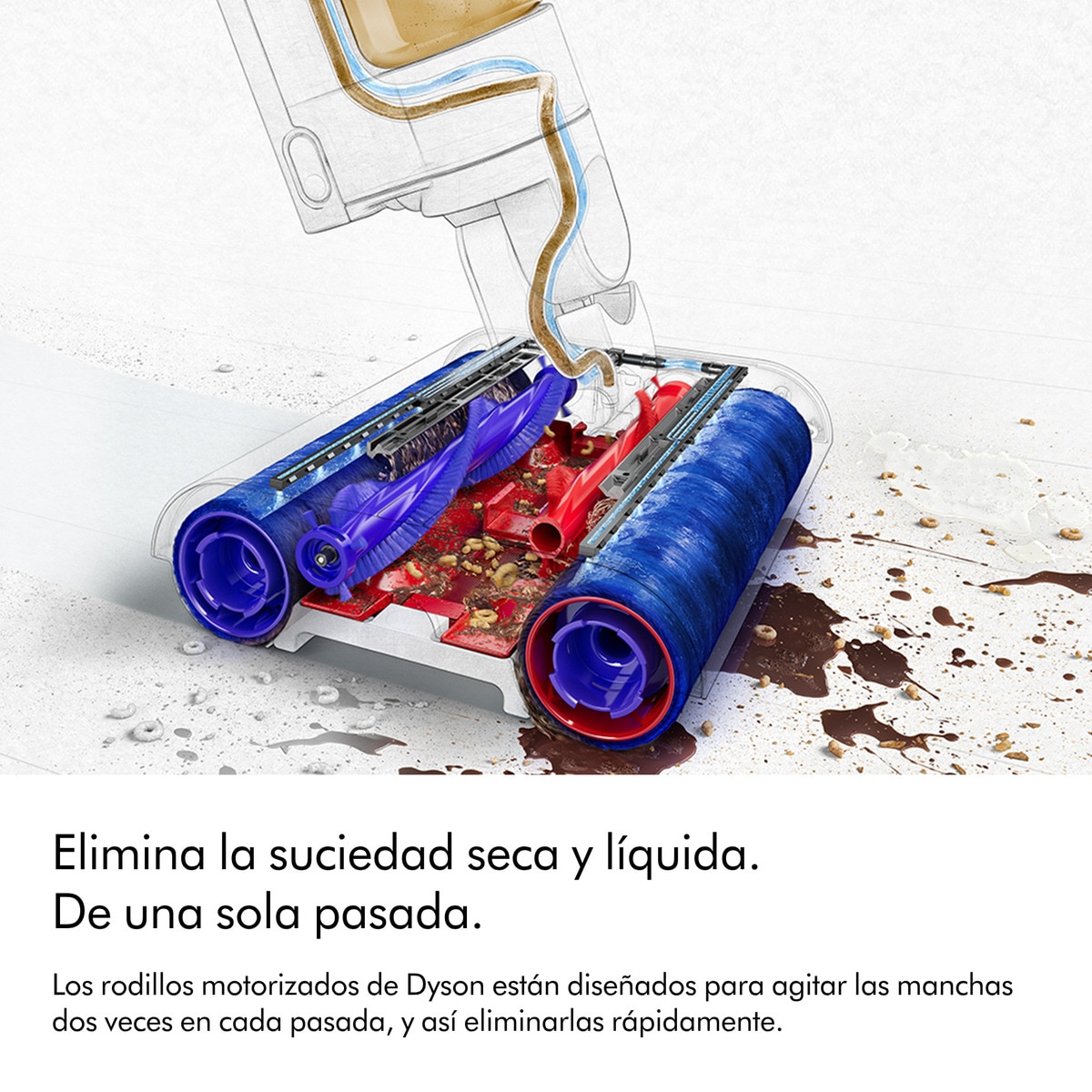 Mopa Eléctrica Dyson Wash G1 - Preto e Azul Azul-9