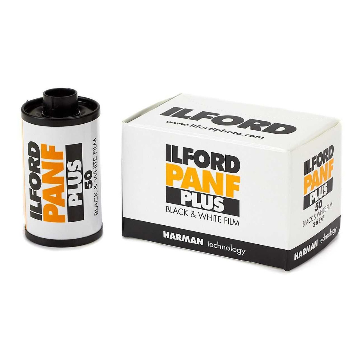 Imagen 0 de Película fotográfica Ilford PAN F Plus 50, 135/36, Blanco y negro