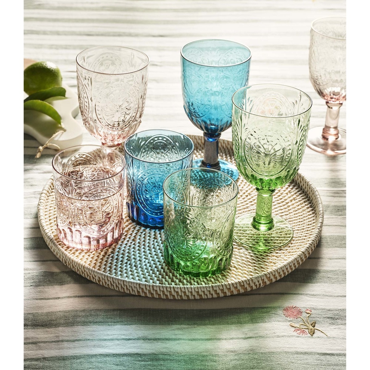 Copo de Vinho Ronda Rosa-6