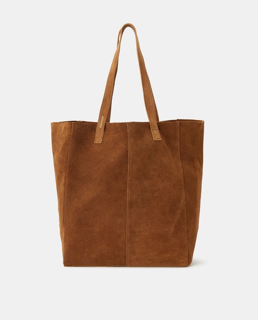 Imagem 0 de Mala Shopper em Pele Metalizada