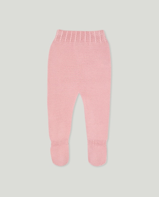 Imagen 0 de Polaina de punto para bebé con detalle de ochos