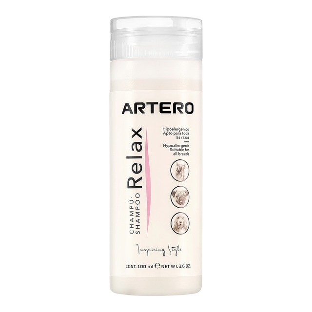 Imagen 0 de Champú hipoalergénico Artero para perros y gatos Relax 100 ml
