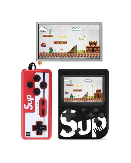 Imagen 0 de Consola retro de videojuegos con pantalla y 400 juegos incluidos