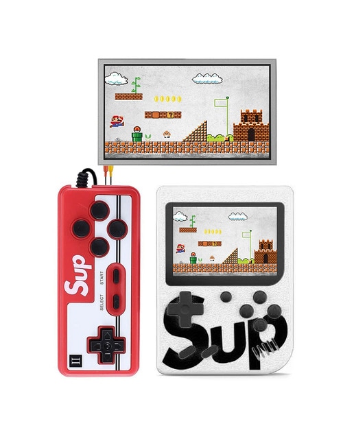 Imagen 0 de Consola retro de videojuegos con pantalla y 400 juegos incluidos