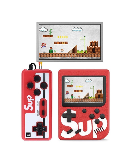 Imagen 0 de Consola retro de videojuegos con pantalla y 400 juegos incluidos