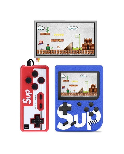 Imagen 0 de Consola retro de videojuegos con pantalla y 400 juegos incluidos