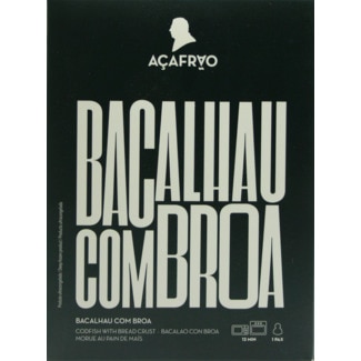 Bacalhau com Broa embalagem 400 g - Açafrão