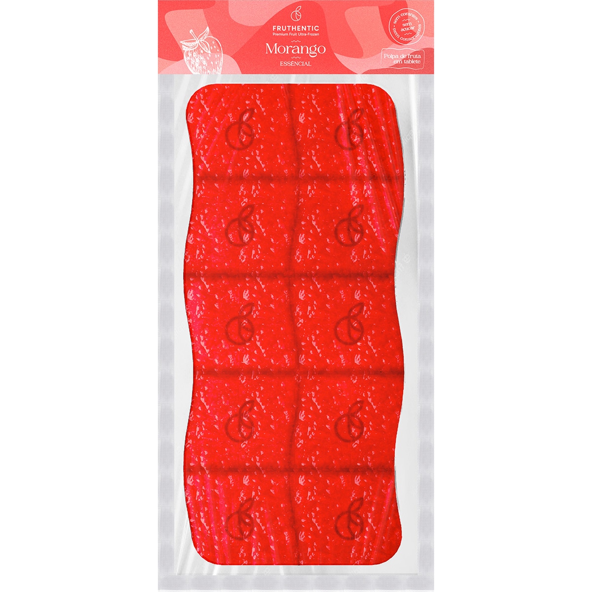 Polpa de Fruta de Morango embalagem 450 ml
