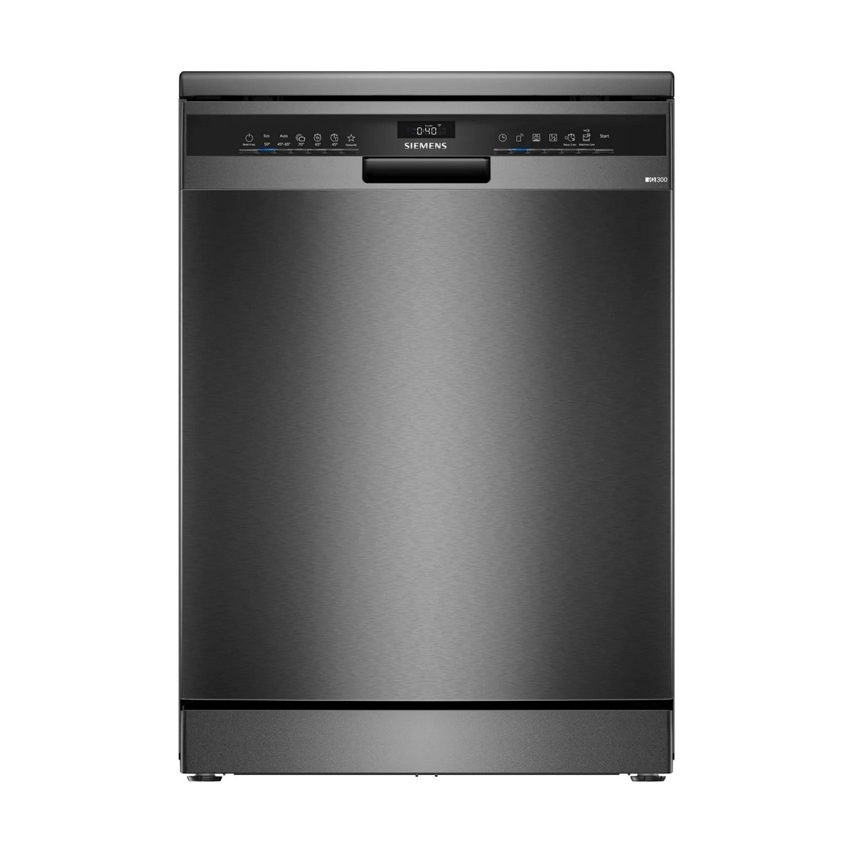 Imagem 0 de Máquina de Lavar Loiça Siemens iQ300 SN23EC03ME de 14 Conjuntos e 60 cm - Black Inox